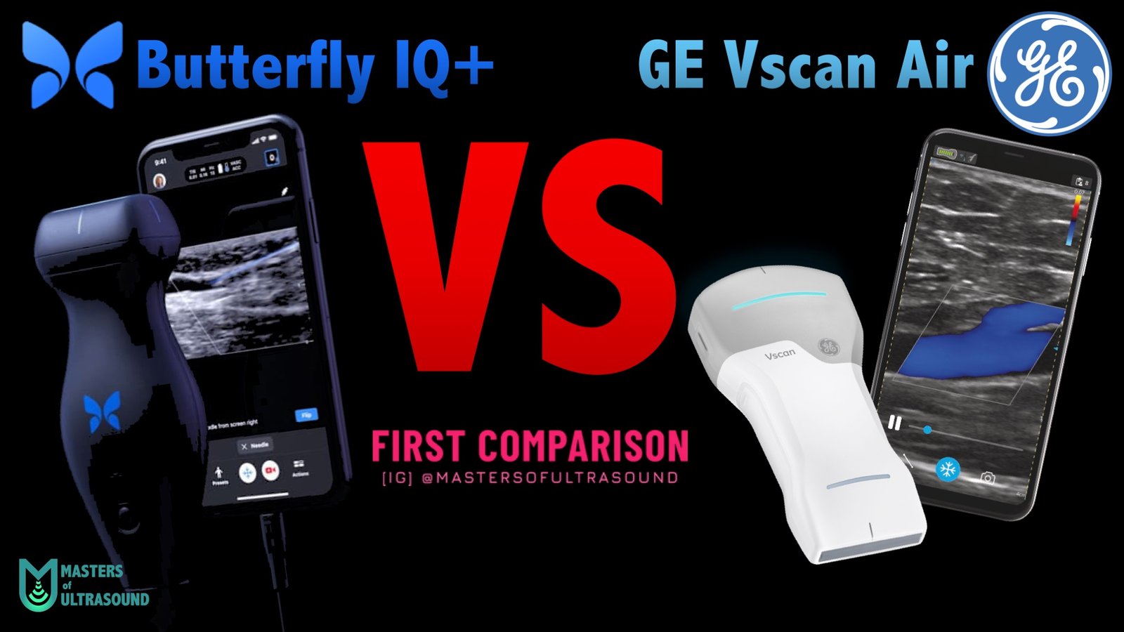 New GE Vscan Air vs Butterfly IQ+